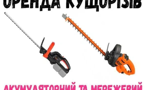 Кущоріз (мережевий та акумуляторний)