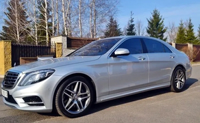 083 Авто на весілля Vip-авто Mercedes W222 S500L сріблястий 