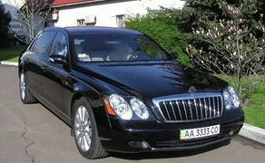 078 Vip-авто на весілля Maybach 62S у Києві