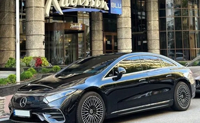 164 Авто на весілля Mercedes Benz EQS 450+ електро трансфер