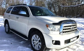 238 Позашляховик на весілля Toyota Sequoia біла
