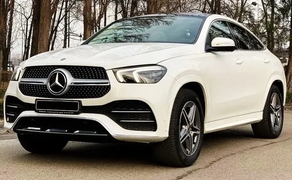 244 Авто на весілля Mercedes Benz Gle AMG Coupe білий