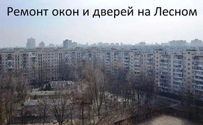 Ремонт вікон і дверей на Лісом.