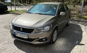 Авто PEUGEOT 301 2018року 1.2 газ 3500 тиждень