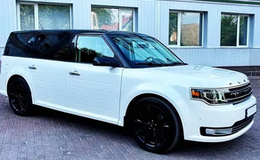 180 Позашляховик на весілля Ford Flex білий