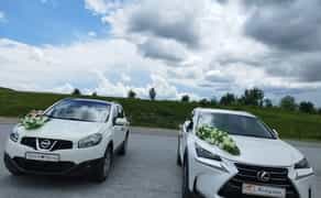 Весільний кортеж авто на весілля LEXUS Nissan Тернопільська обл.