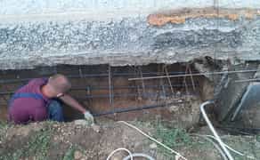 Отмостки.Фундамент. УСИЛЕНИЕ ФУНДАМЕНТОВ.