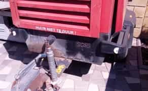 Дизельний, мобільний компресор; піскоструй 11 атмосфер