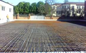 Будівництво бетонних майданчиків і підло