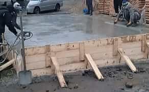 Строительные работы Бетонные работы армирования монтаж опалубки приём бетона Земляные работы копка фундамент погрузка грунта вывоз