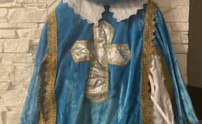 Костюм мушкетера блакитний