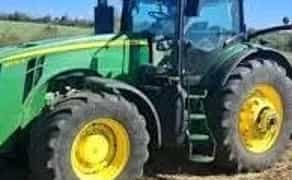 Сівалка John Deere 16 Precision Planting разом із ТРАКТОРОМ колісним John Deere 8370R