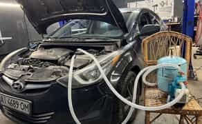 Промивання радіатора печі та системи охолодження