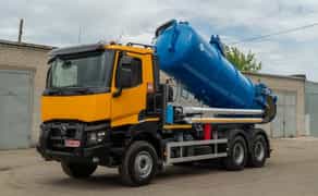 Мулосос. Викачка каналізації та мулу.