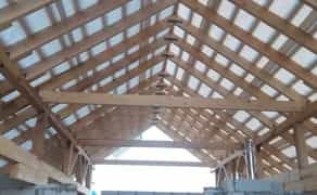 Покрівельні роботи, монтаж даху, металочерепиця. Перекриття дахів.