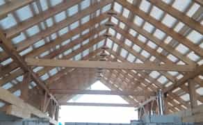Покрівельні роботи, монтаж даху, металочерепиця. Перекриття дахів.