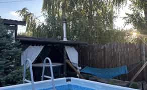 Для компаній 1500/год Будинок з басейном, мангалом, лазнею, спа-чан