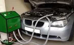 Промывка радиатора печки!