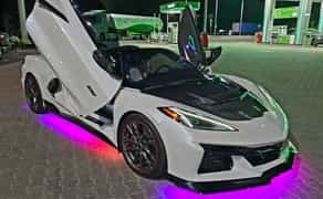 366 Кабріолет на весілля фотосесію Chevrolet Corvette білий