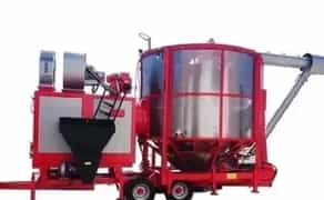 Мобільна зерносушарка: швидка та якісна сушка зерна