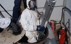 Зачищення надземних і підземних резервуарів, бункерів, ємностей, цистерн