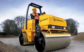Віброкаток для будування доріг