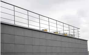 Установка захисних огороджень на висоті від 400 ₴/пог.м