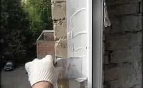 Гідроізоляція зовнішніх відкосів після монтажу вікон Одеса Стаз А