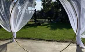 Кругла металева арка 2.2м