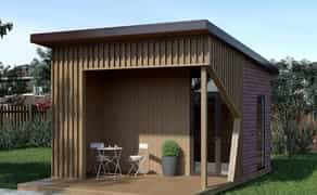 Комплект каркасу дачнного будинку 21 м.кв. із санвузлом. Домокомплект