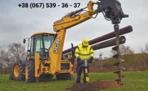 Послуги гідробура ямобура JCB 3CX