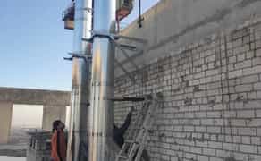 Монтаж, встановлення димоходів у Дніпрі