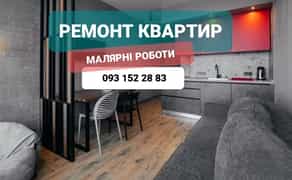 Малярські роботи/шпаклівка/поклейка шпалер/Святопетрівське/Соф.Борщагівка