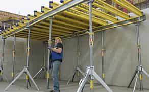 Опалубка перекриття, стін, колон, фундамент