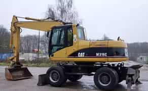 Траншейний-екскаватор на базі Caterpillar M316C