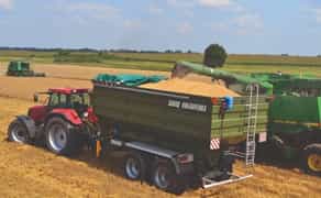 Перевантажувальний бункер накопичувач ПБН-30 - Зерновоз