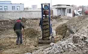 Буріння діаметром 320, 420 мм на глибину до 14 метрів