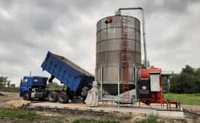 Зерносушарка мобільна, стан ідеальний