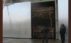 Камерна пропарка пиломатеріалів деревини (бука, ясеня, дуба, сосни)