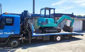 Послуги мінінавантажувача Bobcat та екскаватора 2.5т: планування, копання, доставка