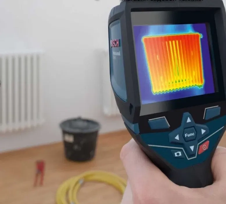 Тепловізор Bosch GTC 400 C для енергоаудиту. Точний
