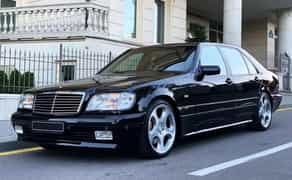 117 Mercedes Benz W140 Long S7.3 V12 Brabus кабан для весілля