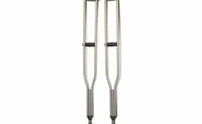 Милиці пахвові для підтримки людей з травмами нижніх кінцівок