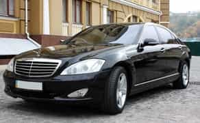 094 Авто на весілля Vip-авто Mercedes W221 S550L c білим салоном