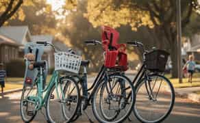 Велосипед з дитячим сидінням - надійність, швідкість