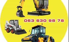 Міні-екскаватор JCB 5 тонн та Kubota 2 тонни. Вінниця.