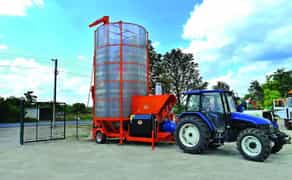 Мобільна зерносушарка: Сушимо зерно прямо у вас у господарстві!