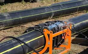 Терморезисторная и стыковая сварка труб. Монтаж водопровода .