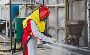 Піскоструйна обробка та порошковефарбування - 100 ₴/кв.м