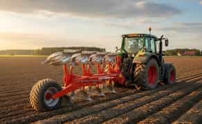 Плуг Pöttinger Servo 6.50 оборотний для ефективної оранки